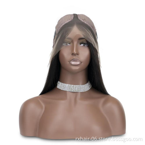2021 New Arrival 13x6 13x4 T Part Lace Frontal Human Hair Wigs,Brazilian Virgin Remy Transparent T Lace Frontal Wig